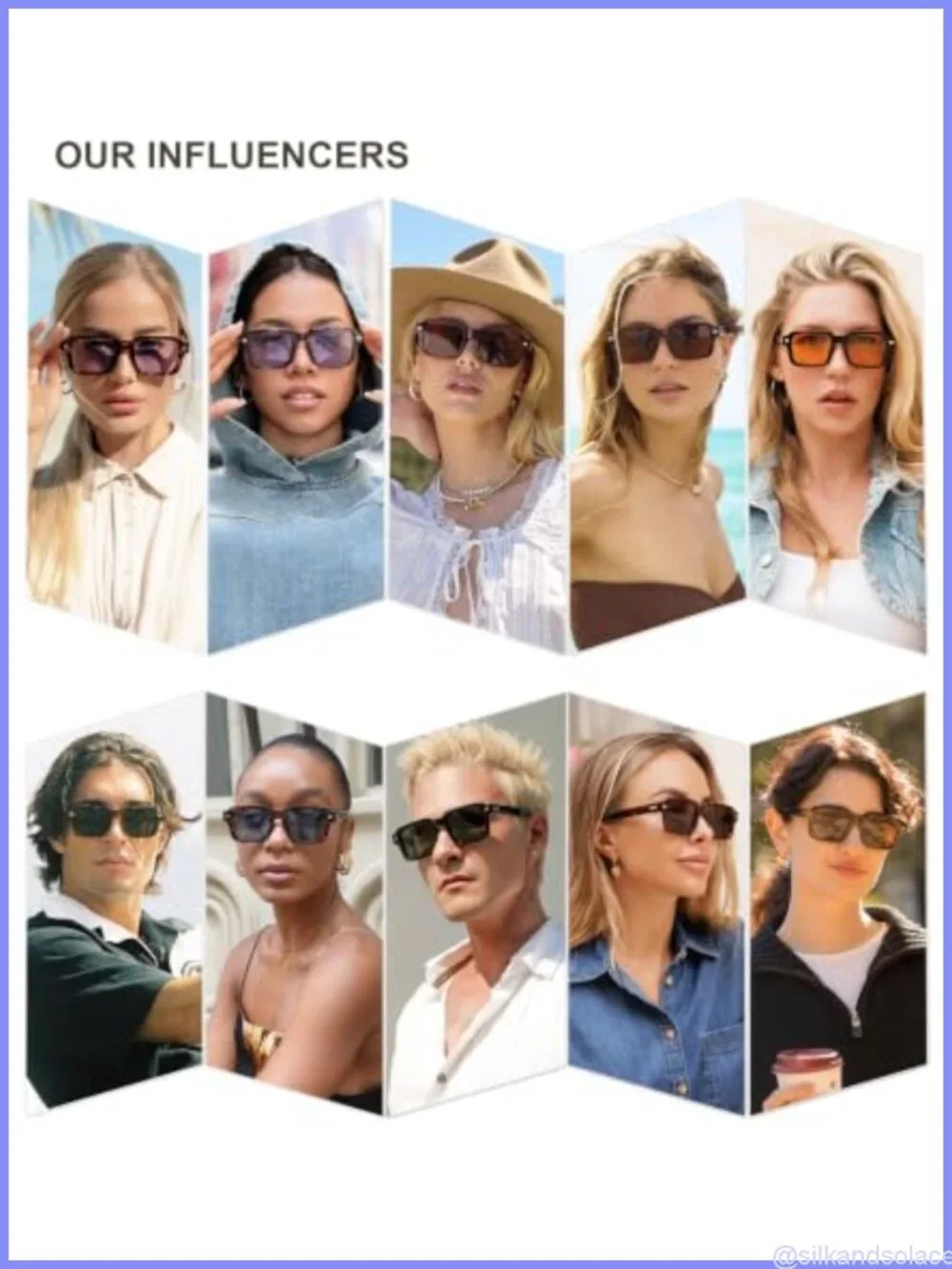 Oversized Square Polarized Sunglasses Retro Chunky Full-Frame